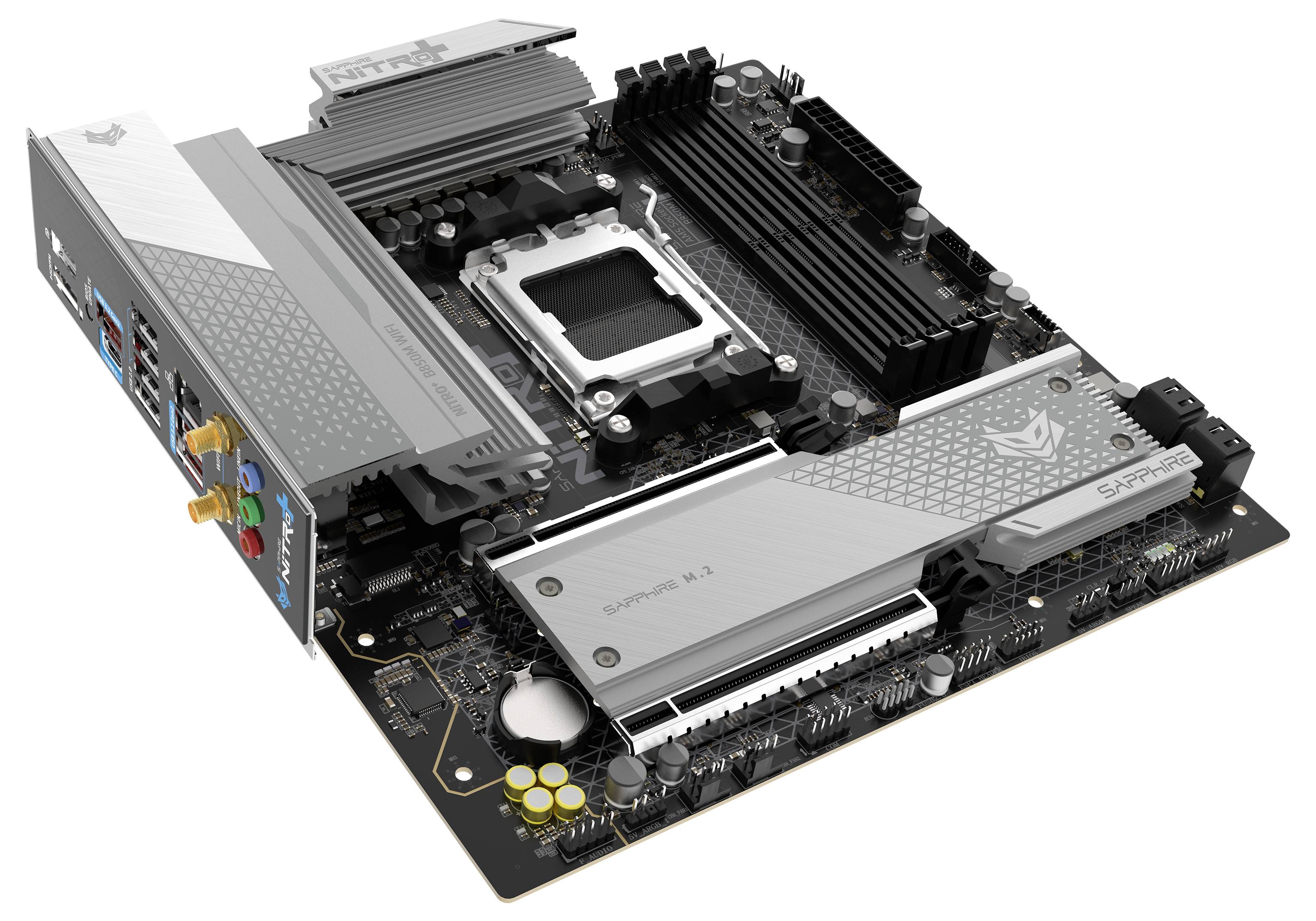 Sapphire 52123-01-40G Mainboard Sockel (PC) AMD® AM5 Formfaktor (Details) Micro-ATX Mainboard-Chipsatz AMD® B850