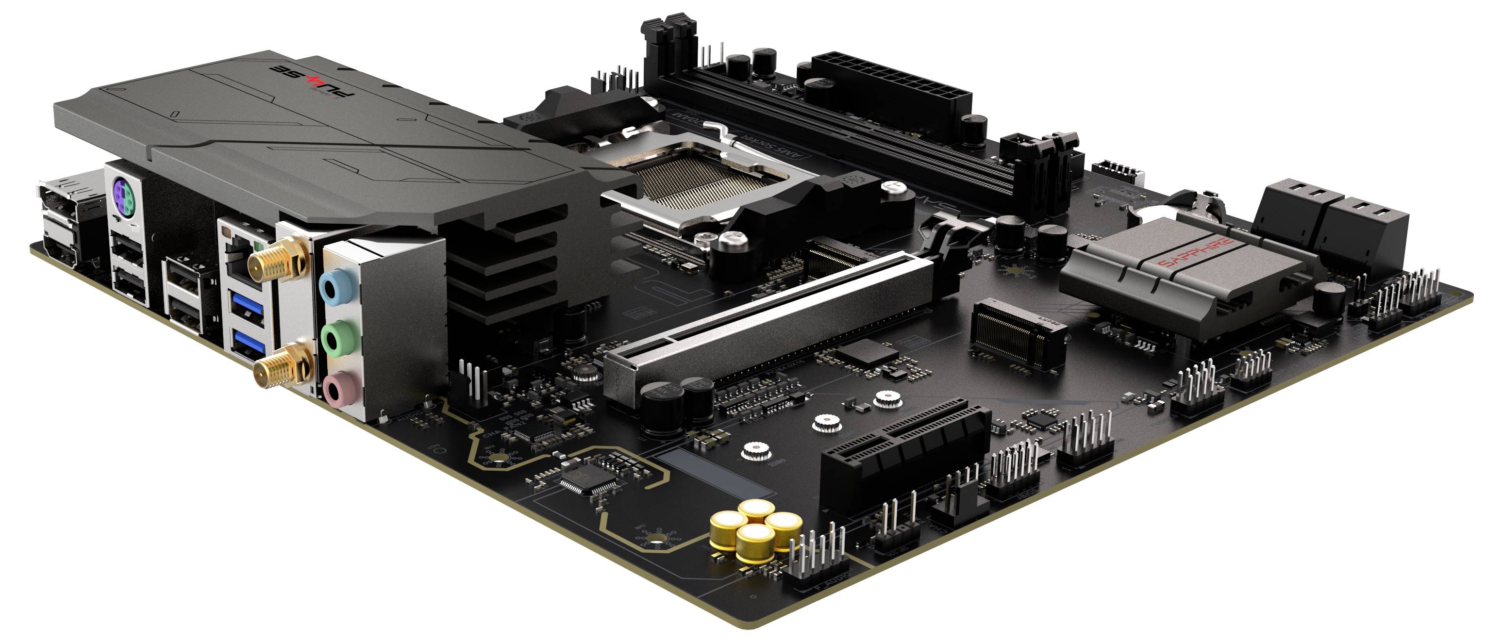 Sapphire 52118-03-40G Mainboard Sockel (PC) AMD® AM5 Formfaktor (Details) Micro-ATX Mainboard-Chipsatz AMD® A620A