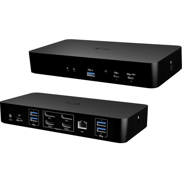 I-tec USB-C® Dockingstation CAINTGDUAL4KDOCPD USB-C® Power Delivery, inkl. Kensington-Schloss I-tec USB-C® Dockingstation CAINTGDUAL4KDOCPD USB-C® Power Delivery, inkl. Kensington-Schloss