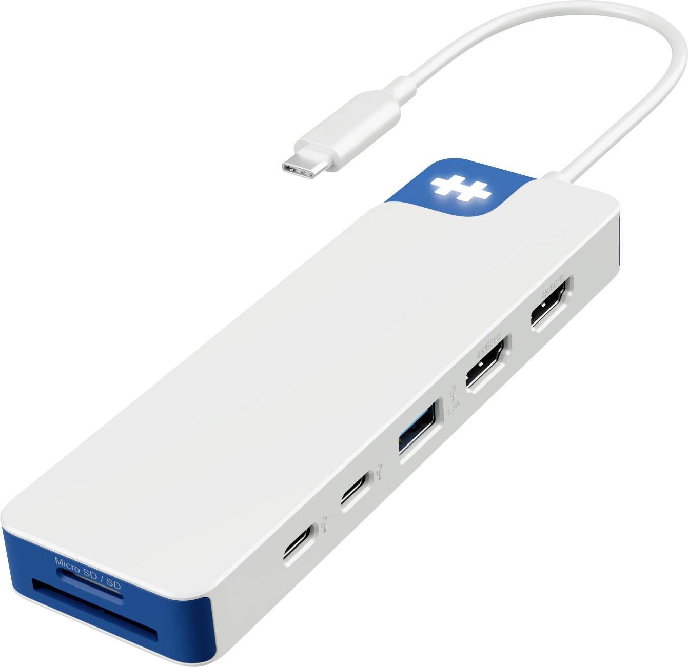 HYPER USB-C® Dockingstation HyperDrive Flex integrierter Kartenleser