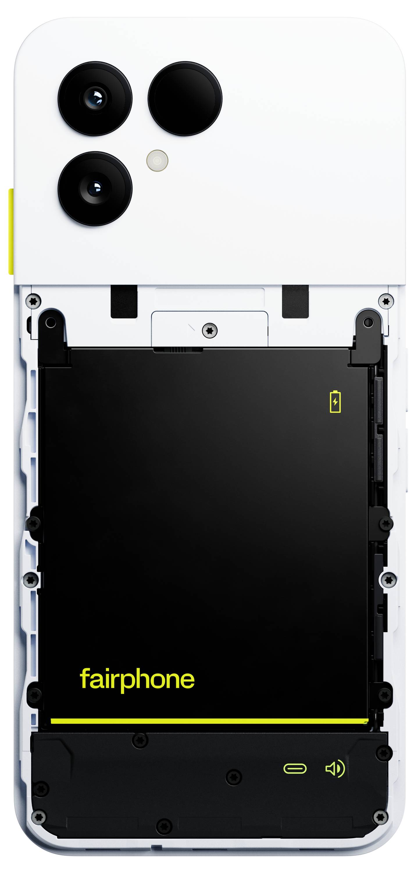 Fairphone 6 256GB Weiß EEK A (A - G) 16cm (6.31 Zoll) Smartphone