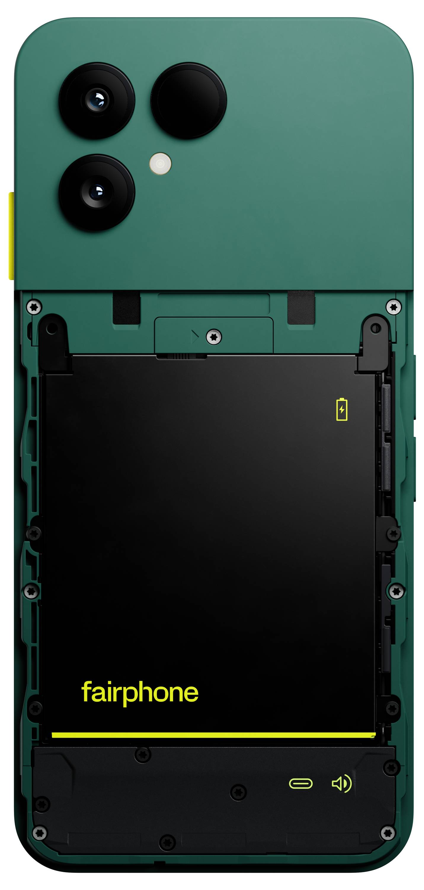 Fairphone 6 256GB Grün EEK A (A - G) 16cm (6.31 Zoll) Smartphone