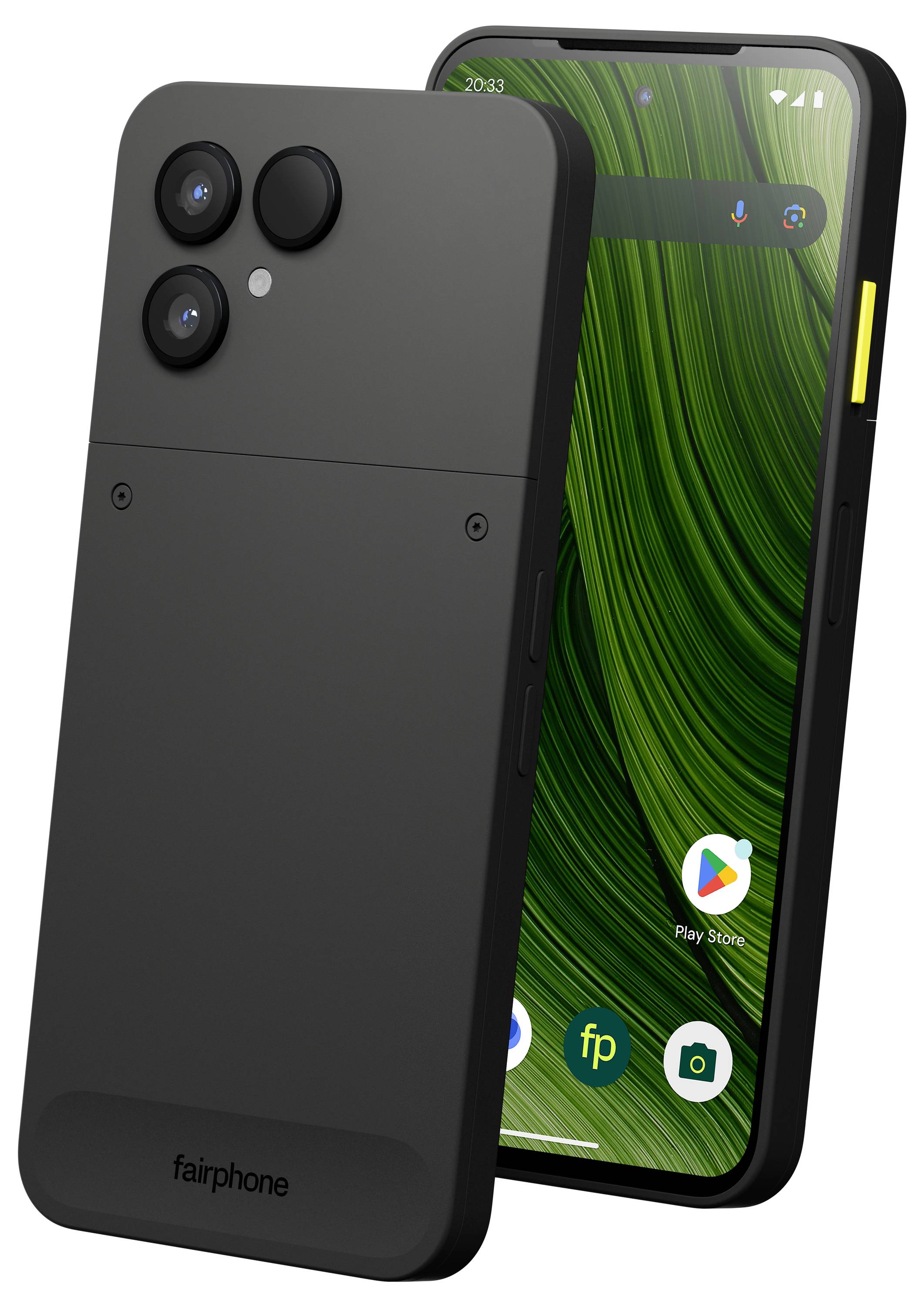 Fairphone 6 256GB Schwarz EEK A (A - G) 16cm (6.31 Zoll) Smartphone