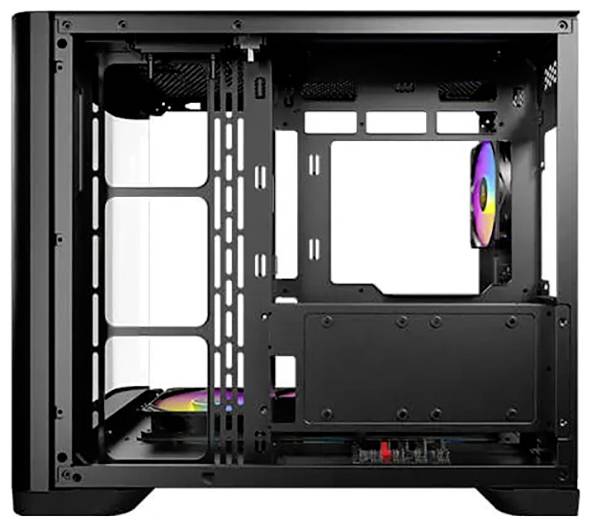 Antec 0-761345-10225-4 Midi-Tower PC-Gehäuse Schwarz 4 vorinstallierte Lüfter