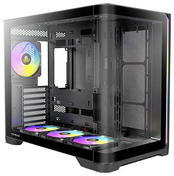 Antec 0-761345-10225-4 Midi-Tower PC-Gehäuse Schwarz 4 vorinstallierte Lüfter
