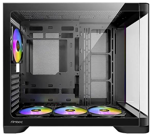 Antec 0-761345-10225-4 Midi-Tower PC-Gehäuse Schwarz 4 vorinstallierte Lüfter