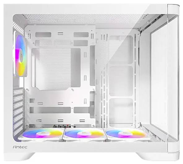 Antec 0-761345-10226-1 Midi-Tower PC-Gehäuse Weiß Seitenfenster