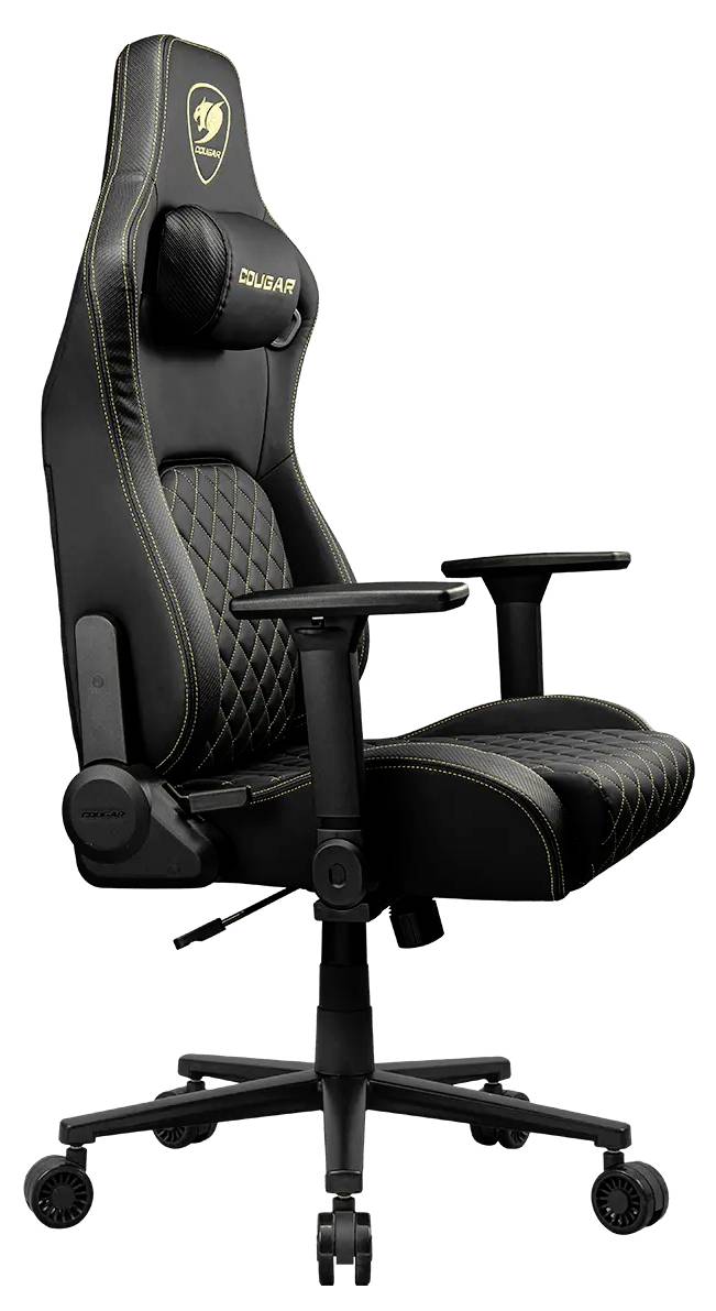 Cougar 3MDFLGLB.0001 Gaming-Stuhl Schwarz, Gold