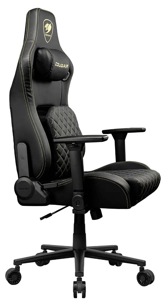 Cougar 3MDFLGLB.0001 Gaming-Stuhl Schwarz, Gold