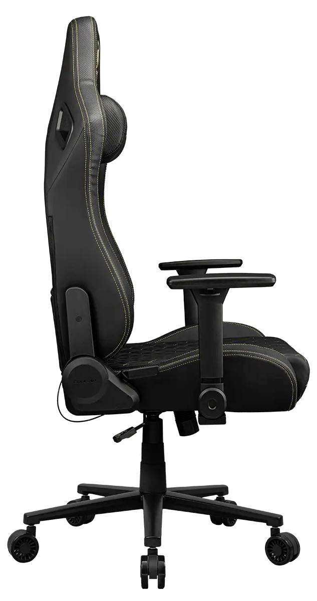 Cougar 3MDFLGLB.0001 Gaming-Stuhl Schwarz, Gold