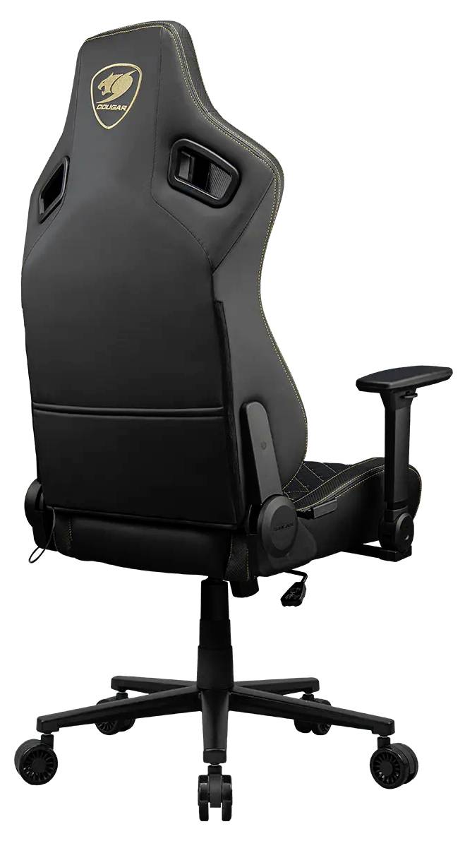 Cougar 3MDFLGLB.0001 Gaming-Stuhl Schwarz, Gold
