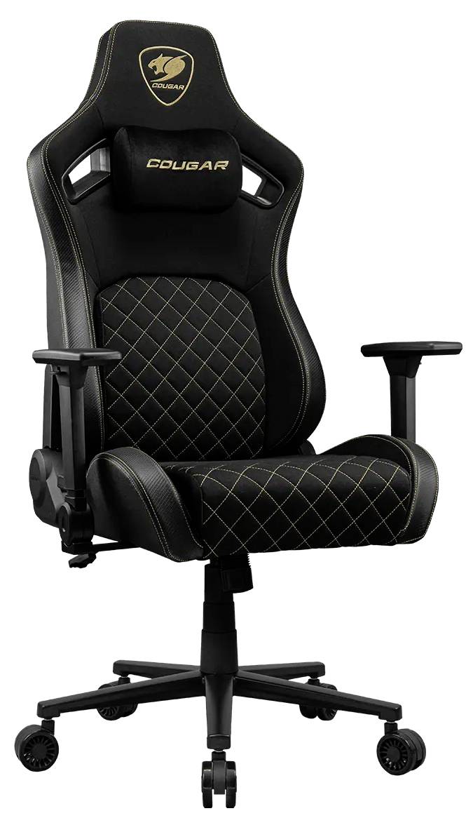 Cougar 3MDFFGLB.0001 Gaming-Stuhl Schwarz, Gold