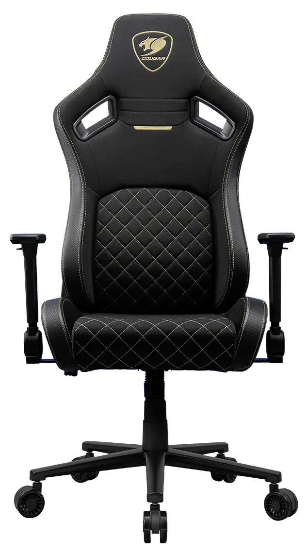 Cougar 3MDFFGLB.0001 Gaming-Stuhl Schwarz, Gold