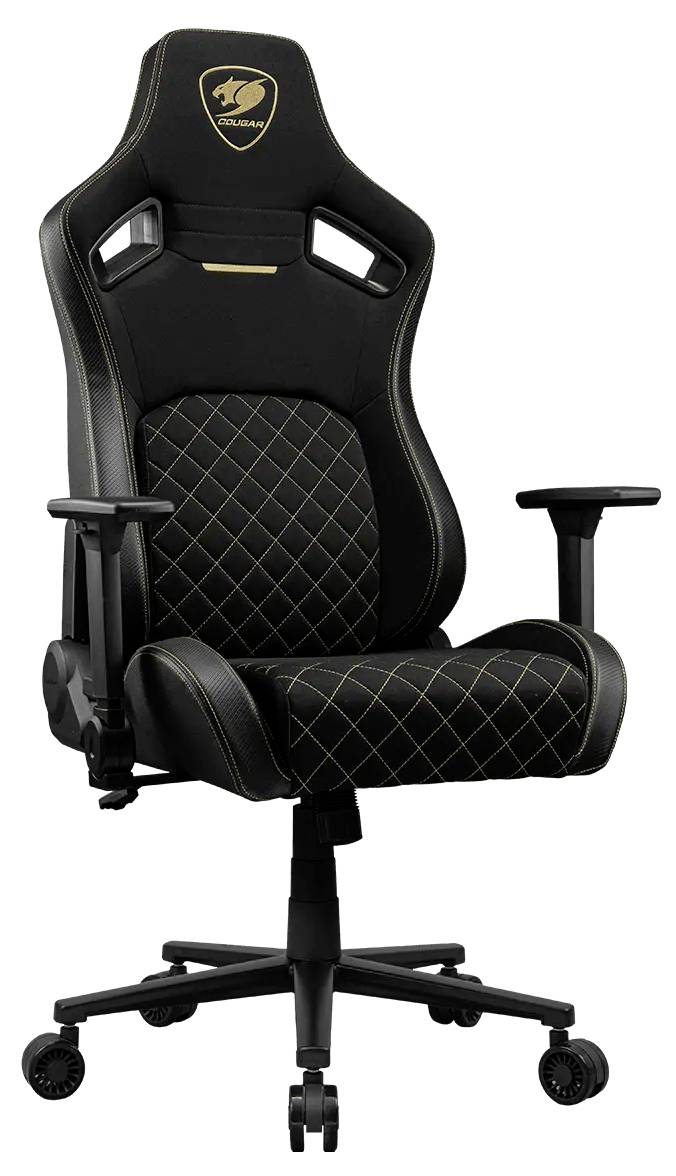 Cougar 3MDFFGLB.0001 Gaming-Stuhl Schwarz, Gold