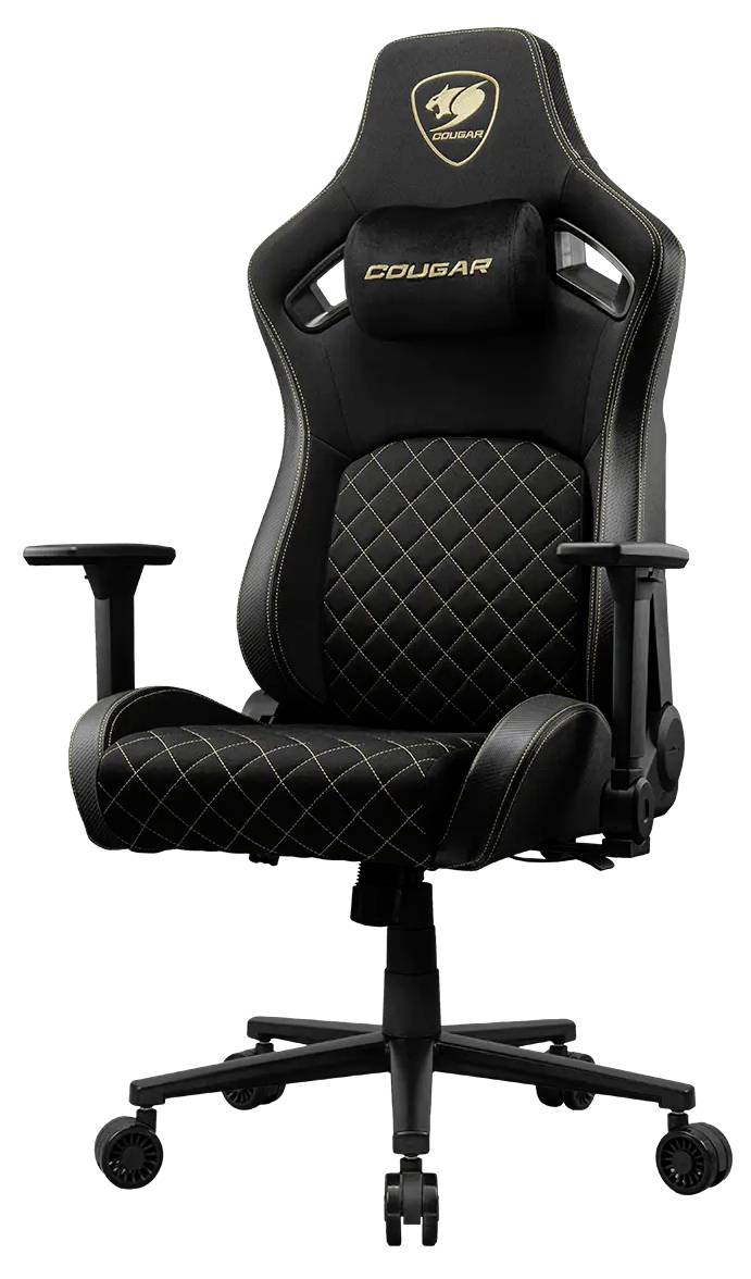 Cougar 3MDFFGLB.0001 Gaming-Stuhl Schwarz, Gold