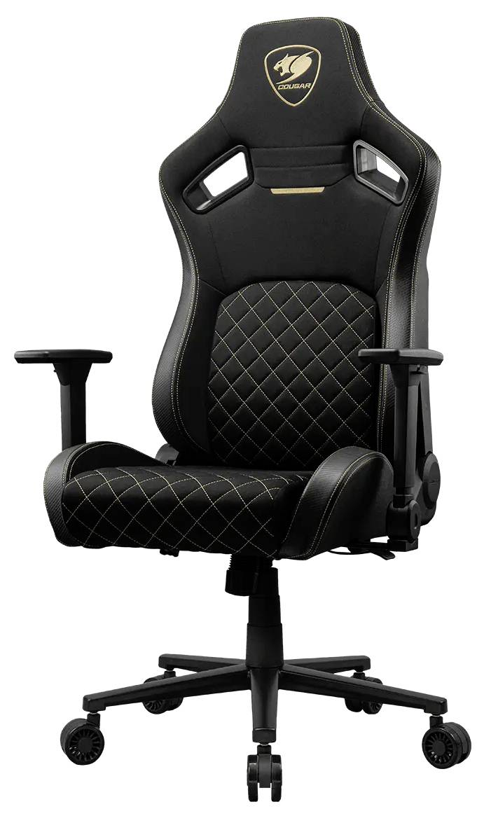Cougar 3MDFFGLB.0001 Gaming-Stuhl Schwarz, Gold