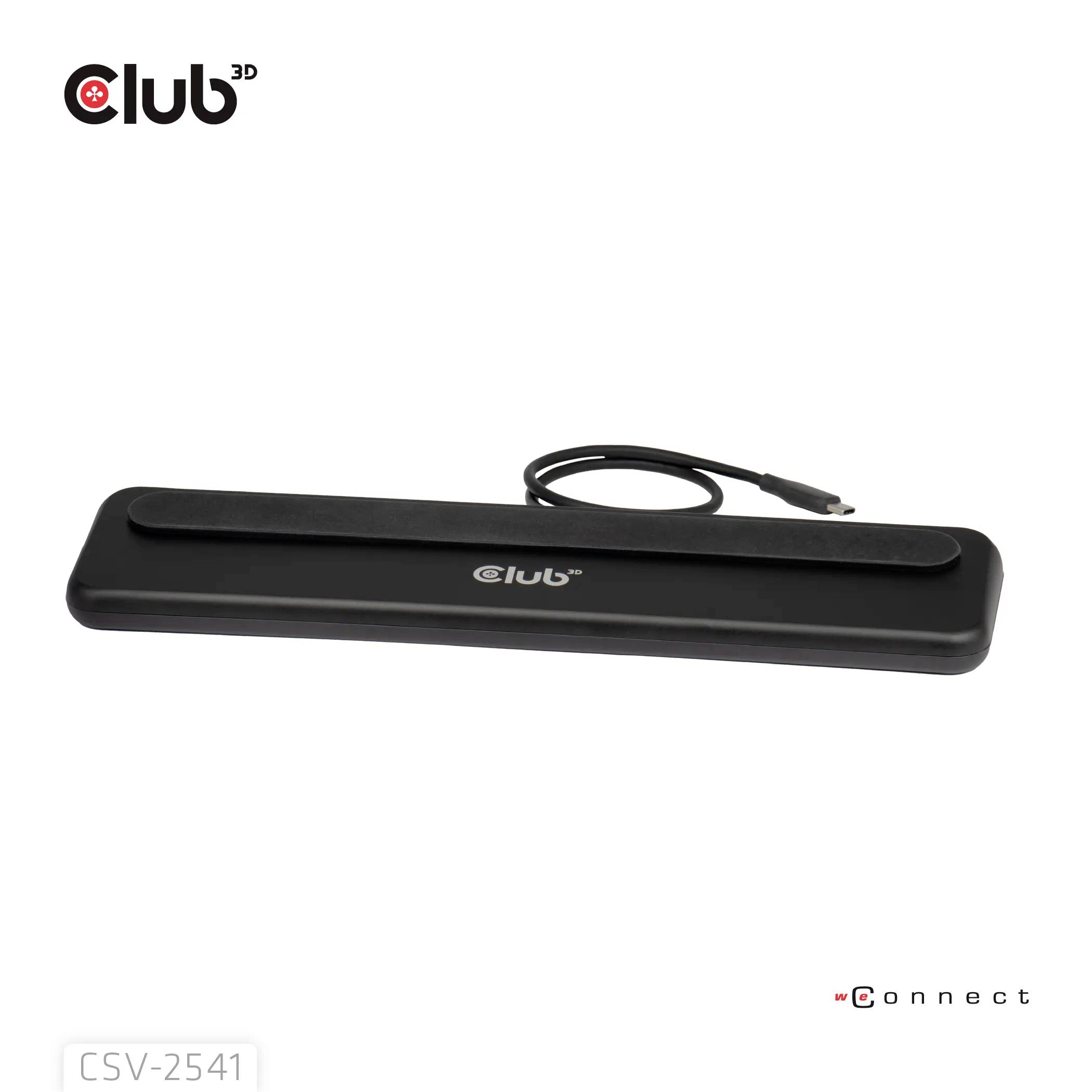 Club3D USB-C® Dockingstation CSV-2541 USB-C® Power Delivery