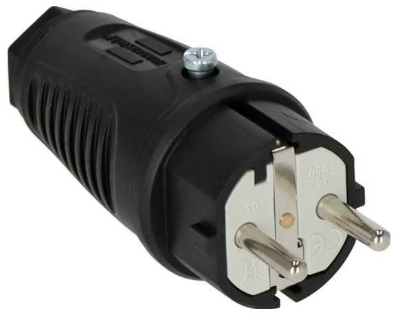 Brennenstuhl 1082040020 Schutzkontaktstecker Schwarz IP54