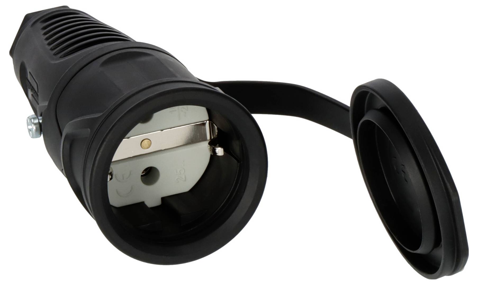 Brennenstuhl 1082050020 Schutzkontaktstecker Schwarz IP54