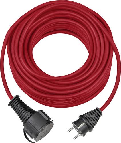 Brennenstuhl 1161850 Strom Verlängerungskabel Rot 10 m H05RR-F 3G 1,5 mm²