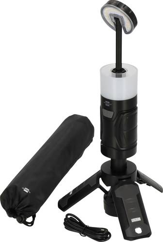 Brennenstuhl 1173740008 UL 400 AT Arbeitsleuchte, Camping-Leuchte 400 lm 540 g Schwarz, Weiß