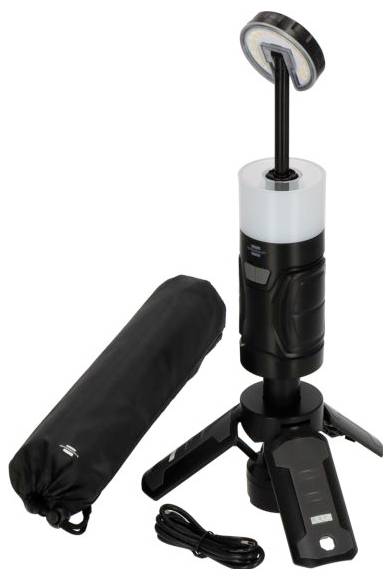 Brennenstuhl 1173740008 Arbeitsleuchte, Camping-Leuchte 400lm 540g Schwarz, Weiß