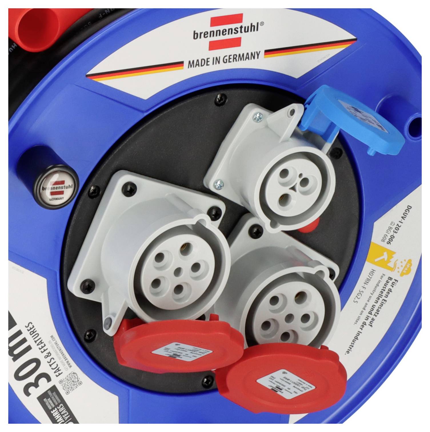 Brennenstuhl 1238020 Kabeltrommel 30m
