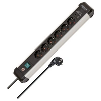 Brennenstuhl 1391030611 Steckdosenleiste mit Schalter Schwarz, Silber 1St. Brennenstuhl 1391030611 Steckdosenleiste mit Schalter Schwarz, Silber 1St.