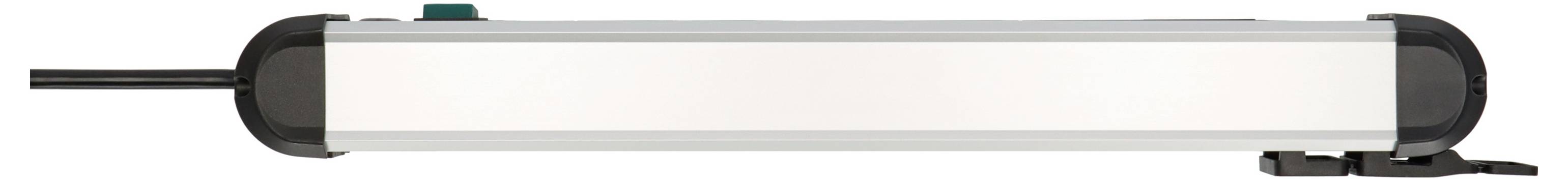 Brennenstuhl 1391030611 Steckdosenleiste mit Schalter Schwarz, Silber 1 St.