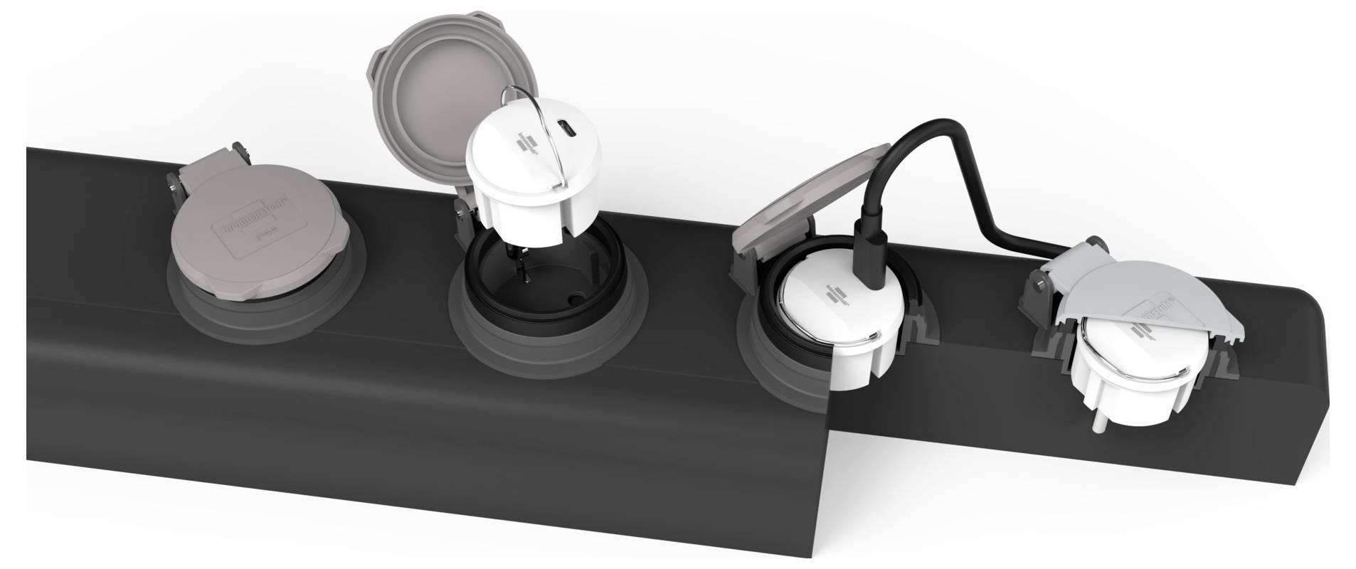 Brennenstuhl Adapter 12W Weiß