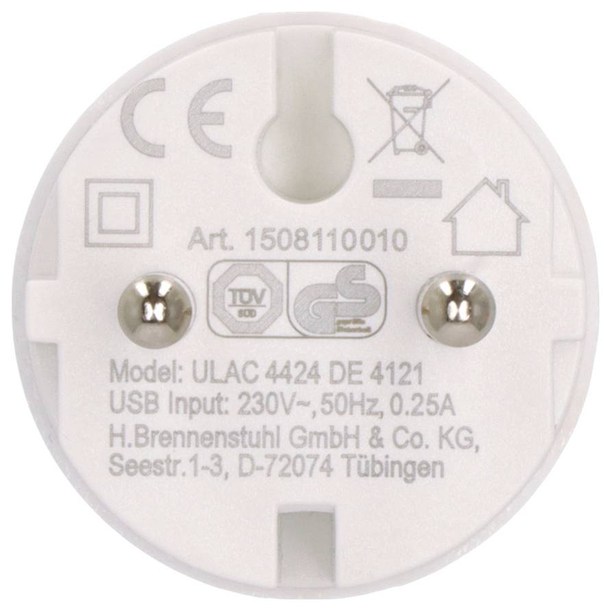 Brennenstuhl Adapter 12W Weiß