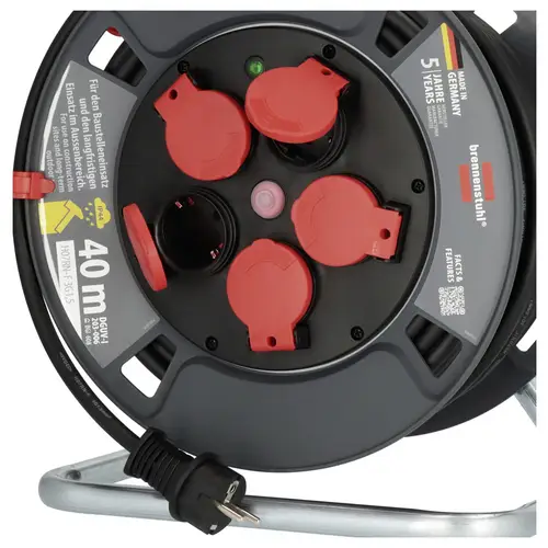 Brennenstuhl 9231400101 Kabeltrommel 40m Schwarz Brennenstuhl 9231400101 Kabeltrommel 40m Schwarz