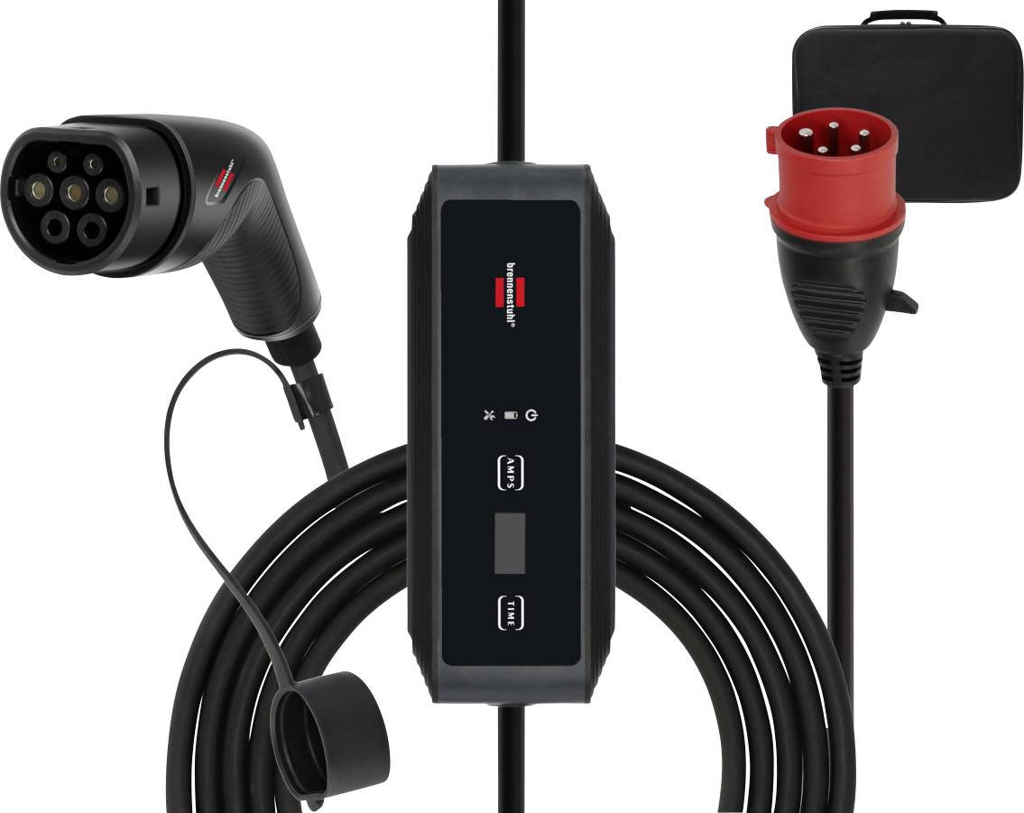 Brennenstuhl eMobility Ladekabel Typ 2 Mode 2 16A 11kW