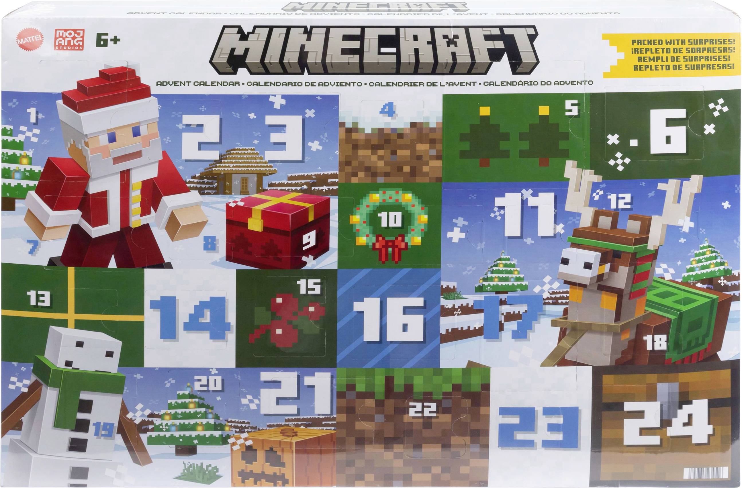 Mattel Minecraft Spielwaren Adventskalender Altersklasse ab 6 Jahre