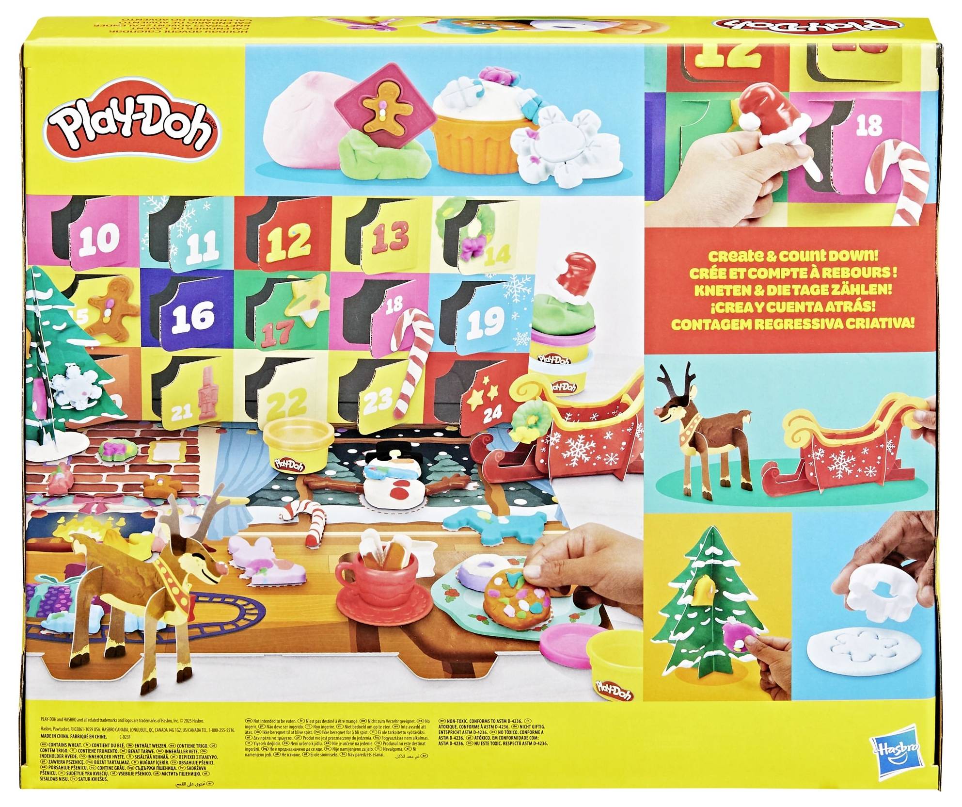 Hasbro Play-Doh Spielwaren Adventskalender Altersklasse ab 3 Jahre