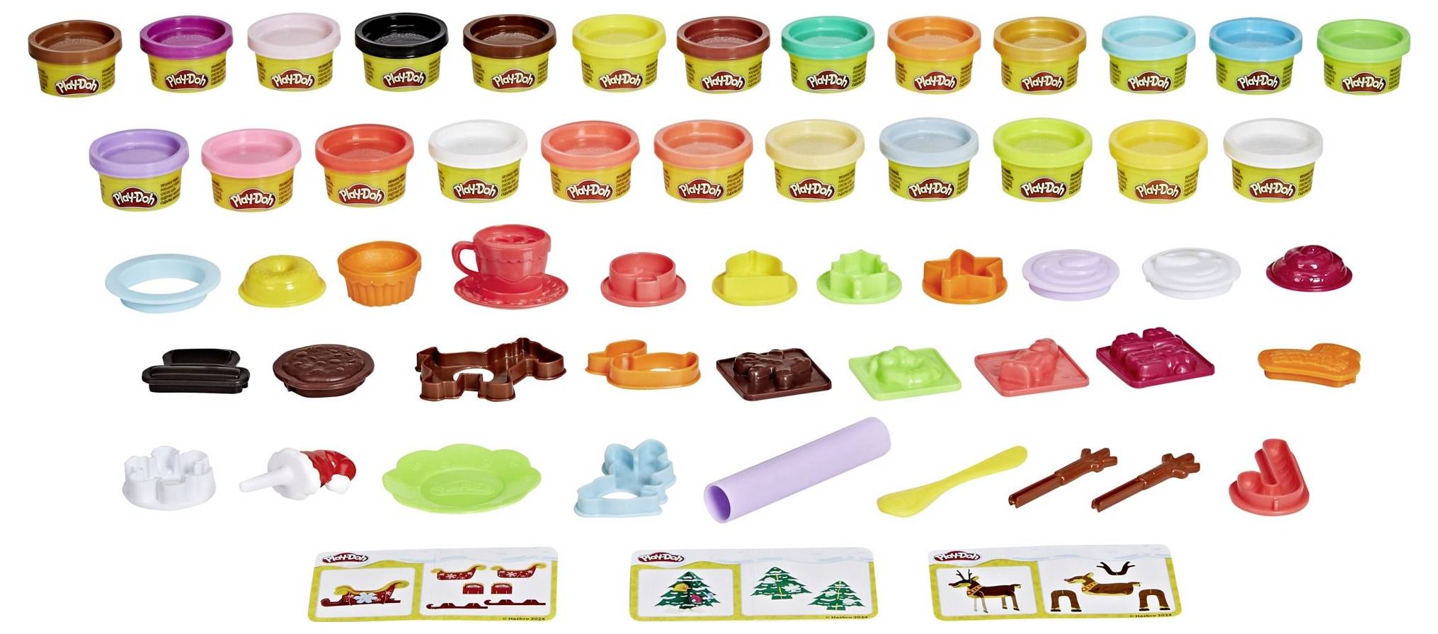 Hasbro Play-Doh Spielwaren Adventskalender Altersklasse ab 3 Jahre