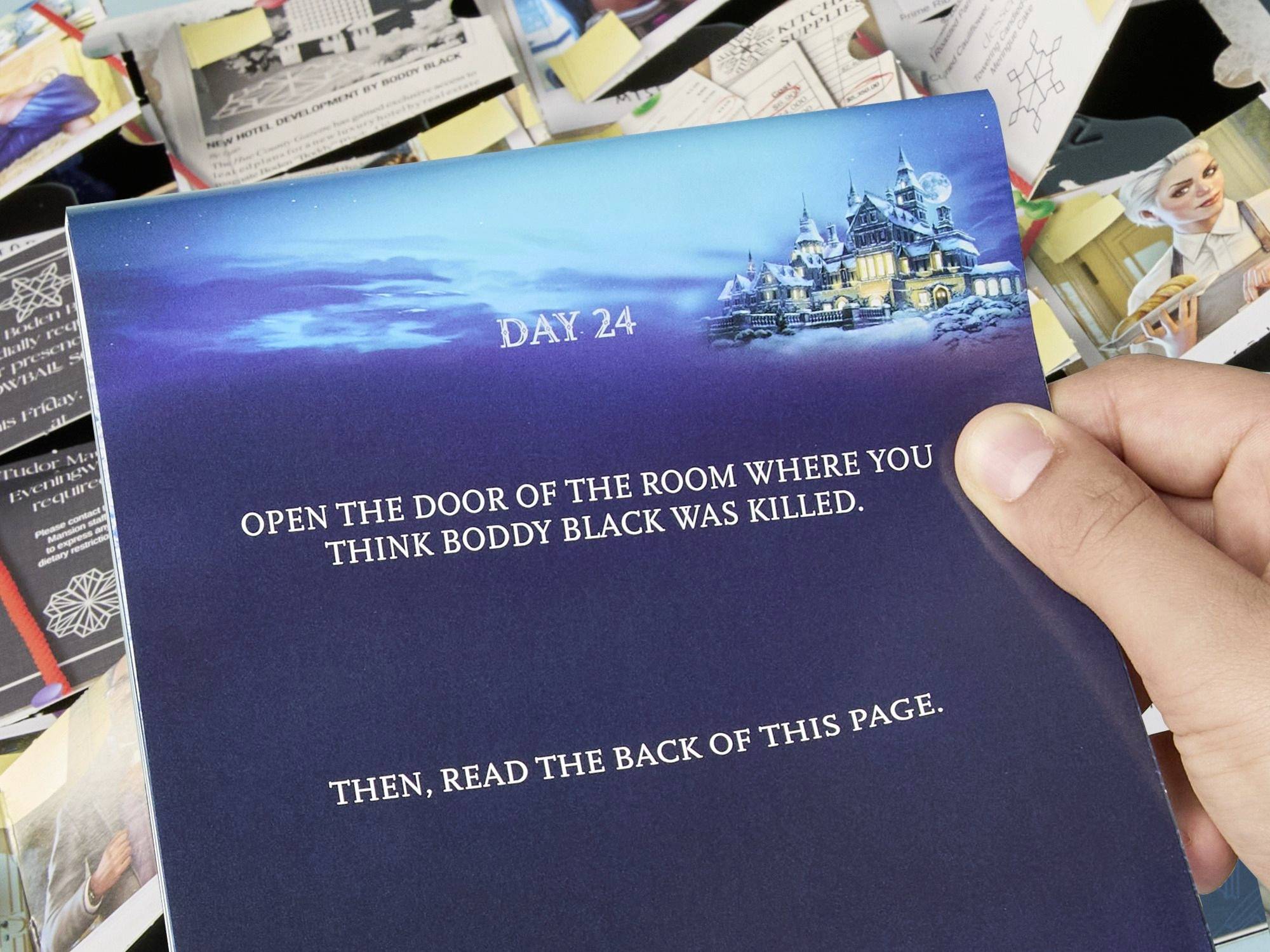 Hasbro Cluedo Spielwaren Adventskalender Altersklasse ab 10 Jahre