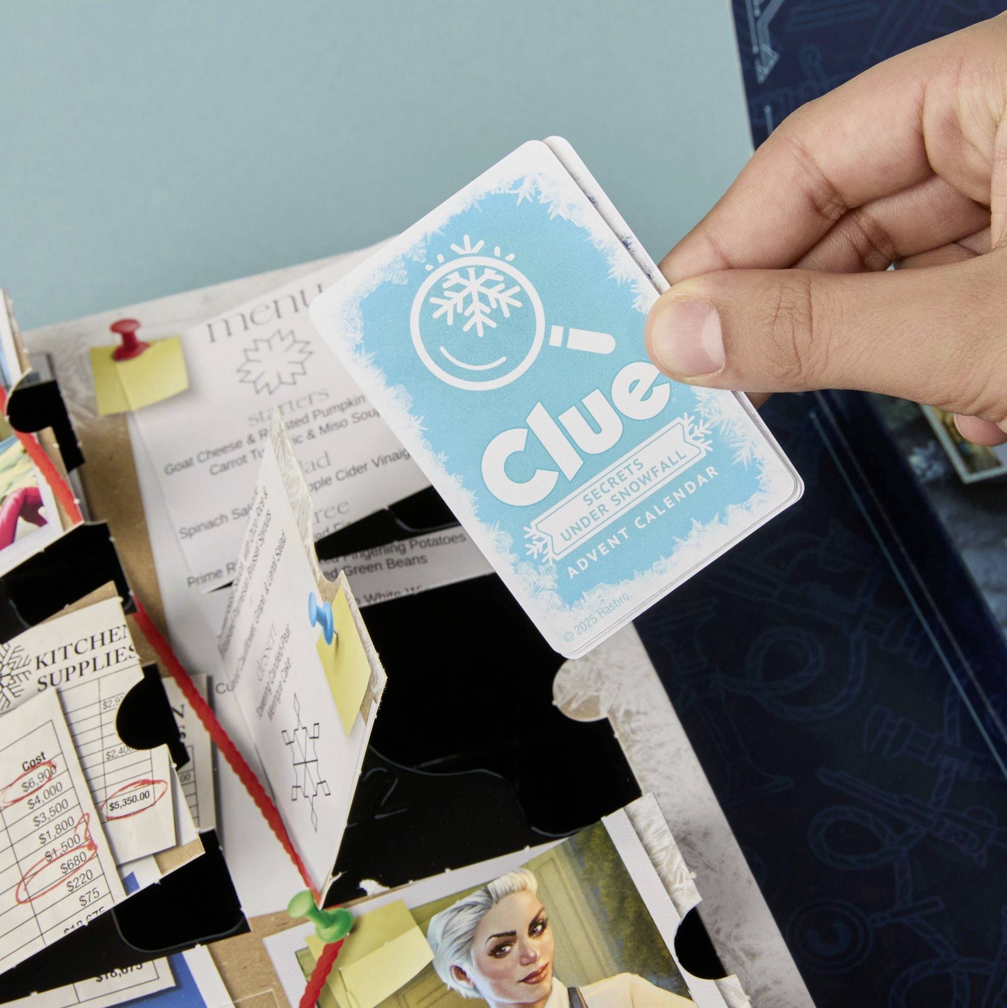 Hasbro Cluedo Spielwaren Adventskalender Altersklasse ab 10 Jahre