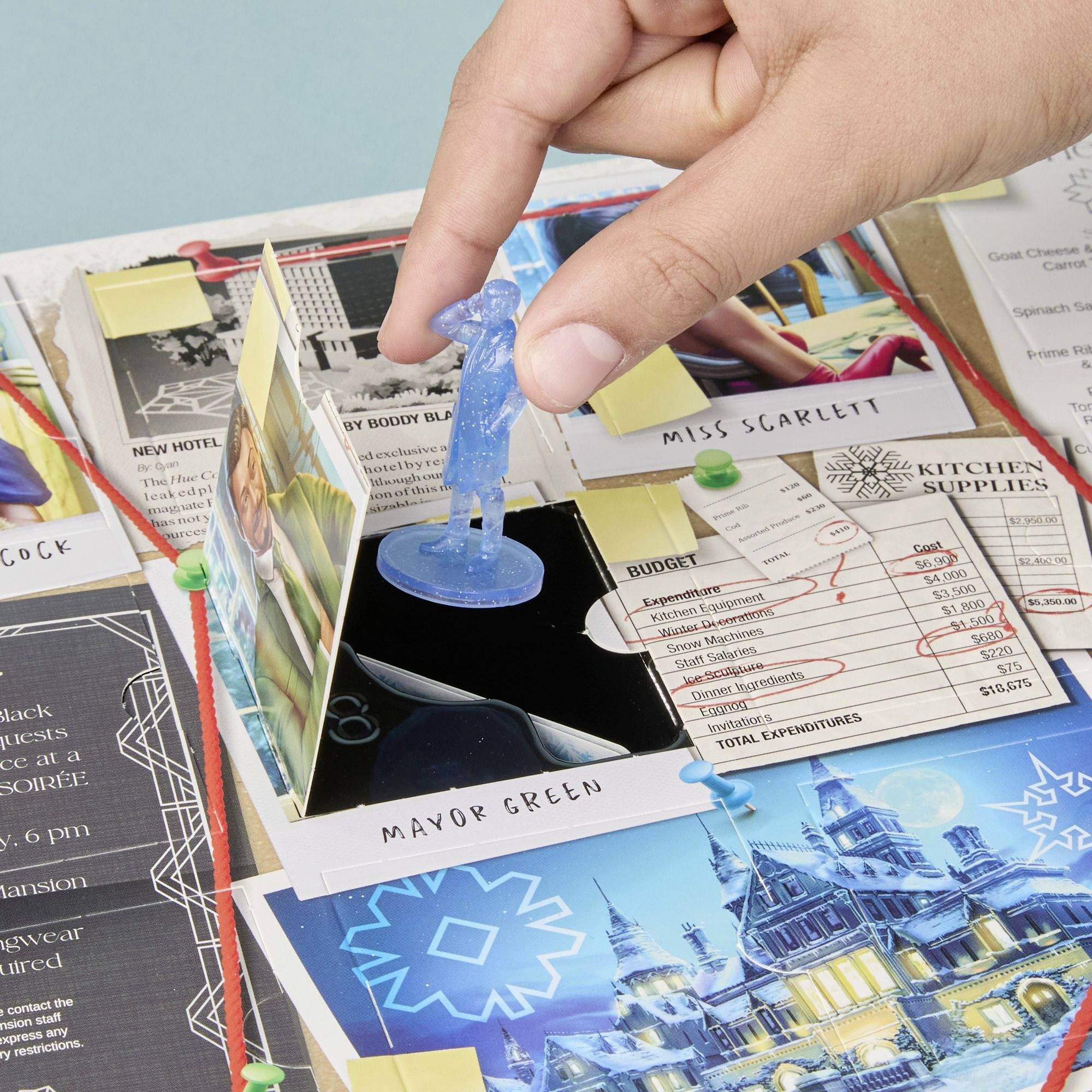 Hasbro Cluedo Spielwaren Adventskalender Altersklasse ab 10 Jahre