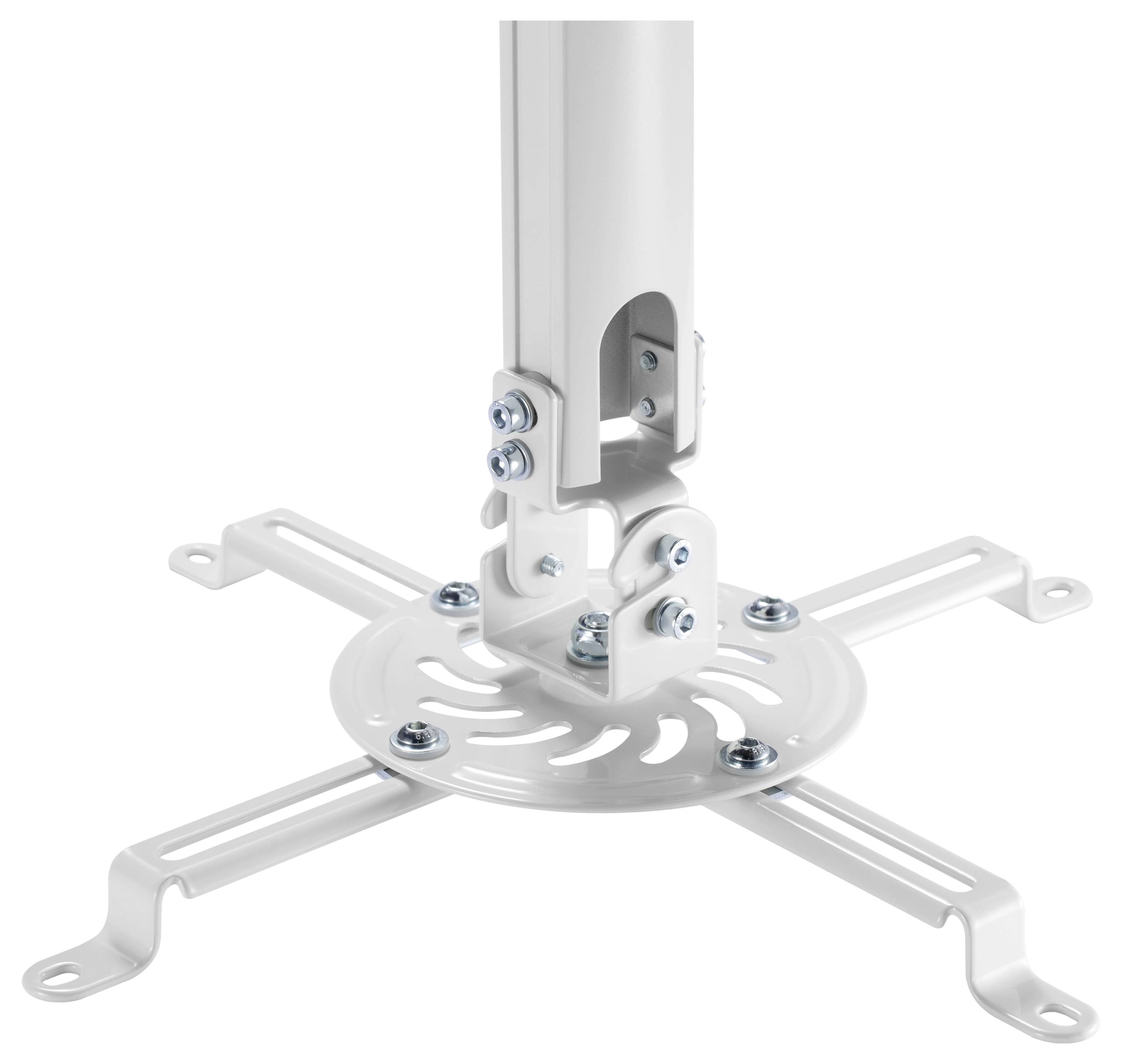 Reflecta Prometheus Beamer-Deckenhalterung Deckenhalter, Drehbar, Neigbar Boden-/Deckenabstand (max.): 580mm Weiß