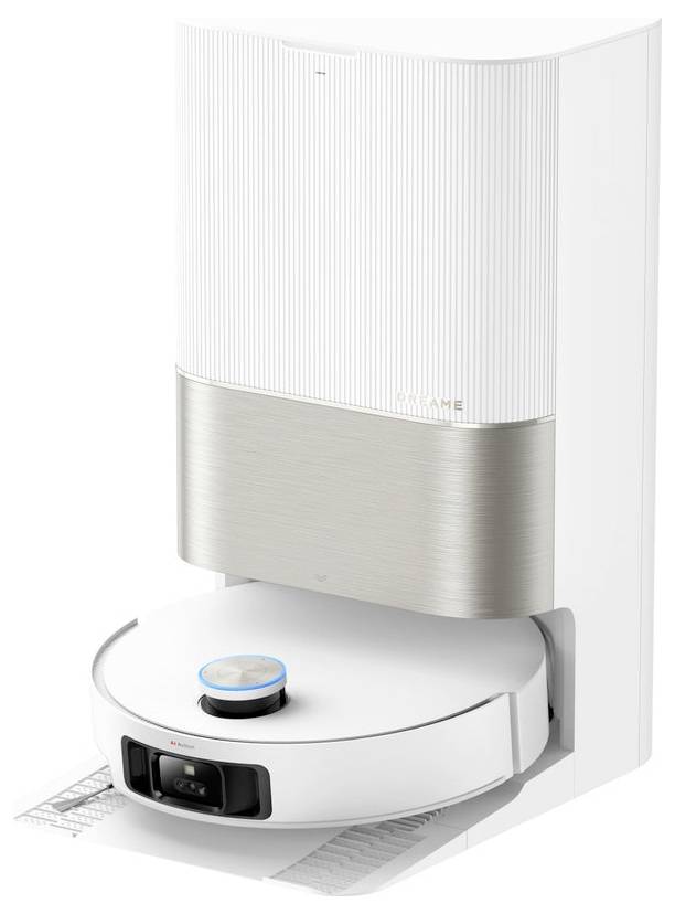 dreame X50 Ultra Saugroboter Edelstahl, Weiß