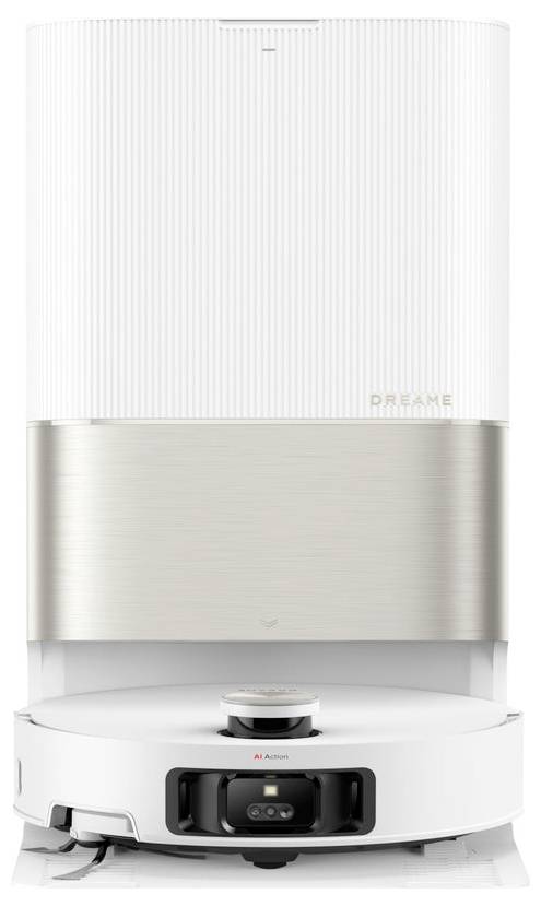 dreame X50 Ultra Saugroboter Edelstahl, Weiß