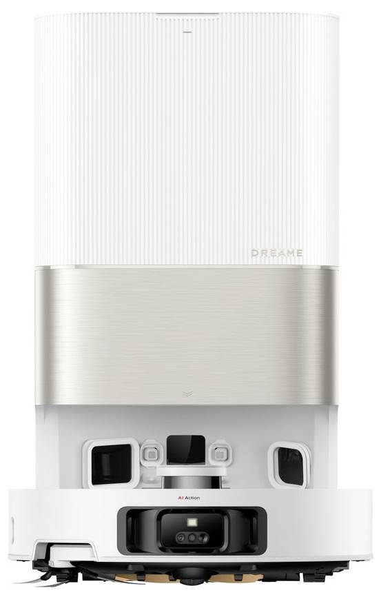 dreame X50 Ultra Saugroboter Edelstahl, Weiß