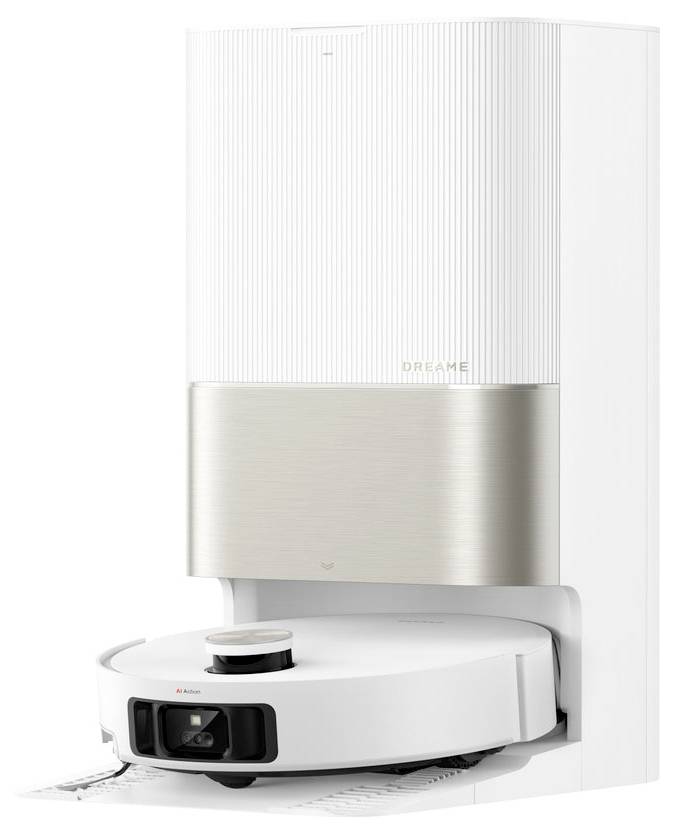 dreame X50 Ultra Saugroboter Edelstahl, Weiß