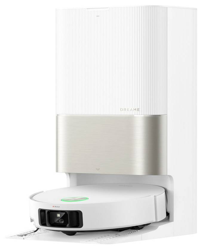 dreame X50 Ultra Saugroboter Edelstahl, Weiß