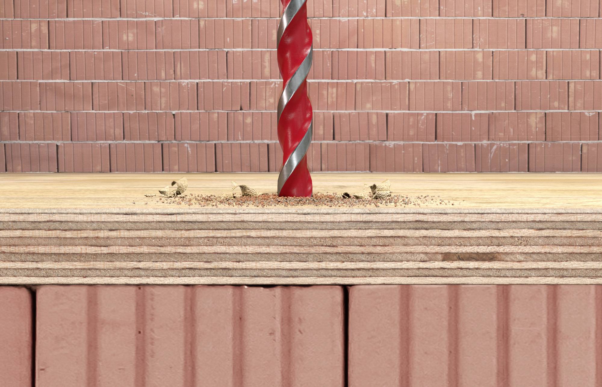 Fischer D-U HEX 561642 Mehrzweckbohrer 5mm Gesamtlänge 100mm Sechskantschaft 1St.