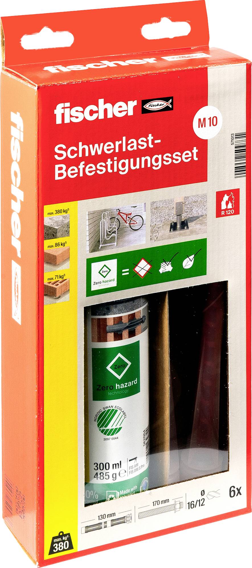 Fischer 571013 Schwerlast-Befestigungsset 1St.