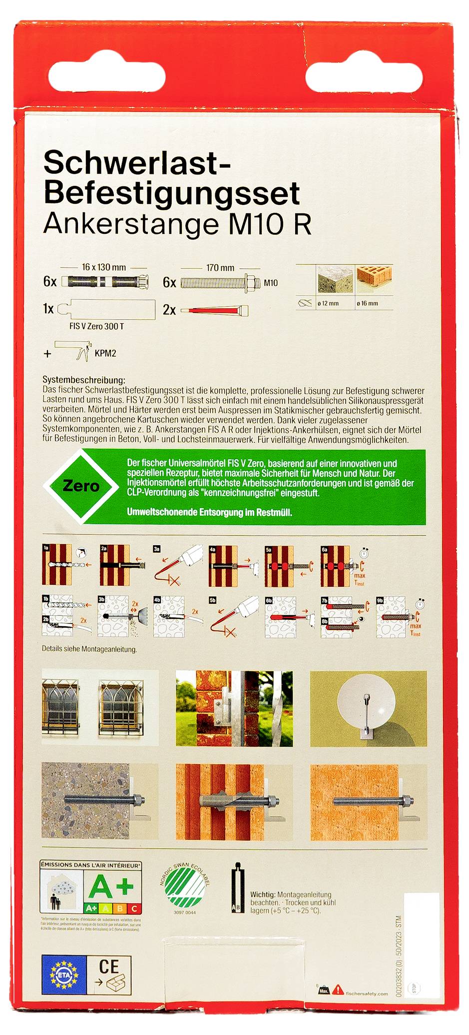 Fischer 571013 Schwerlast-Befestigungsset 1St.