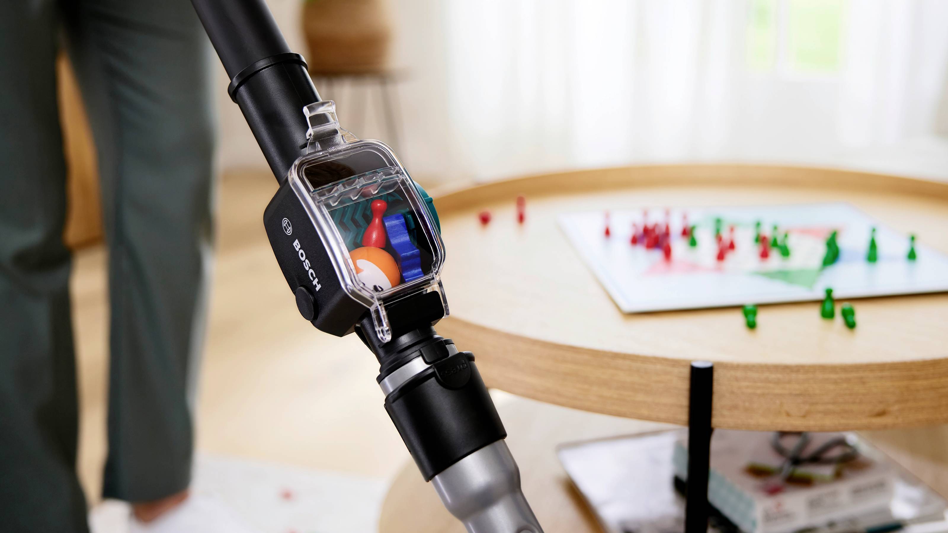 Bosch beutelloser Staubsauger ProFamily GS41 Serie 6, blau Staubsauger ohne Beutel Beutellos