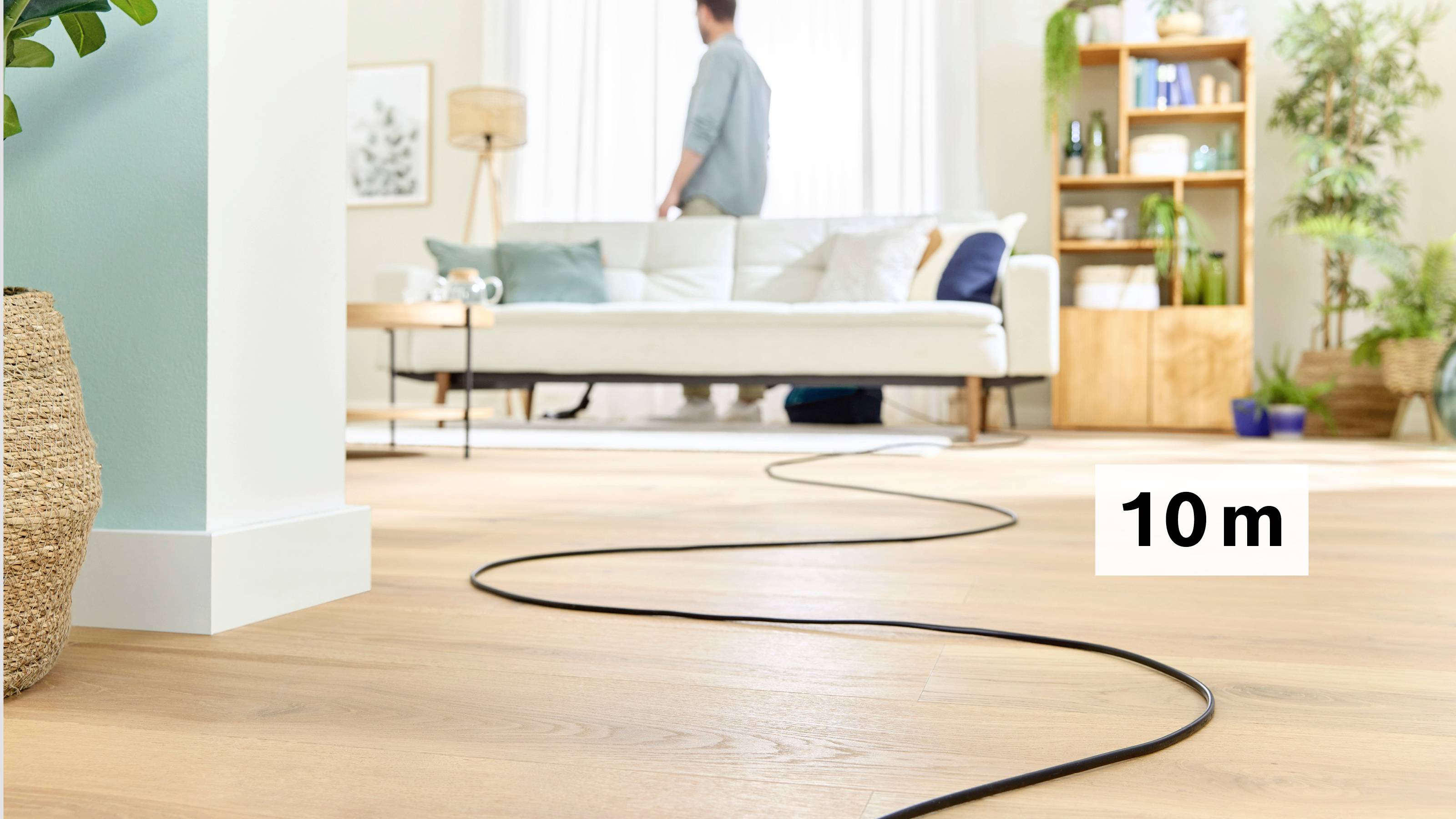 Bosch beutelloser Staubsauger ProFamily GS41 Serie 6, blau Staubsauger ohne Beutel Beutellos